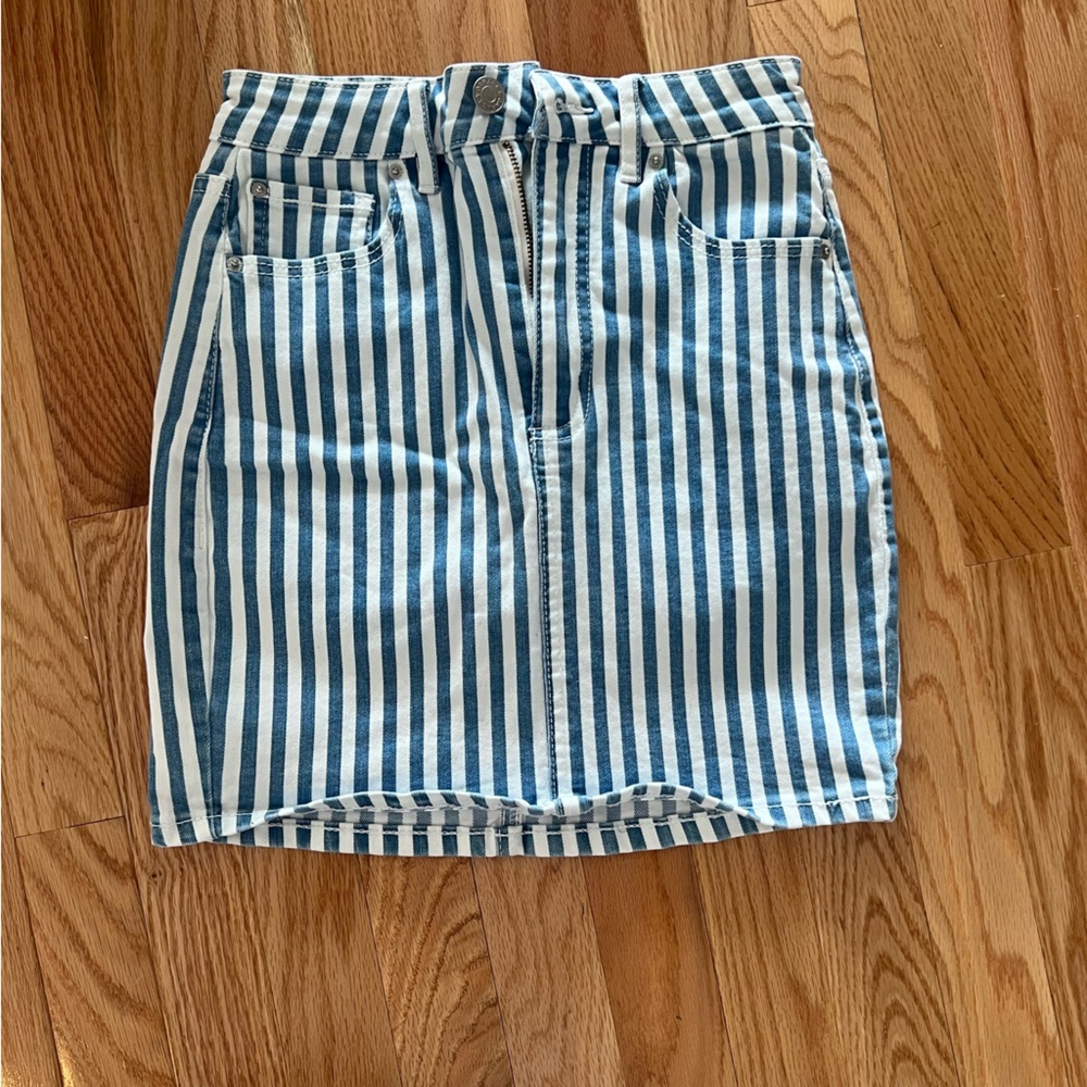 Garage Denim Skirt